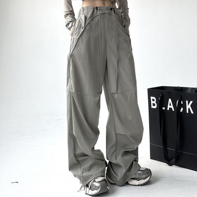 Décoration de poches Pantalon de chargement pour femmes Pantalon de sport sur mesure pour les vêtements de rue d'été