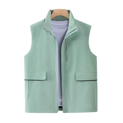 Logo sur mesure imprimé gilets de travail en coton épaissis pour le port occasionnel et actif
