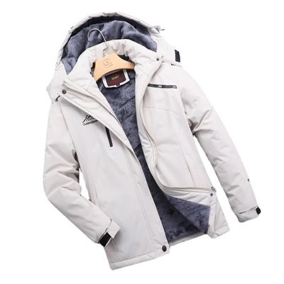 Pas de détection d'aiguille Vêtement d'hiver Homme sur mesure Vêtement de randonnée pour les aventures en plein air