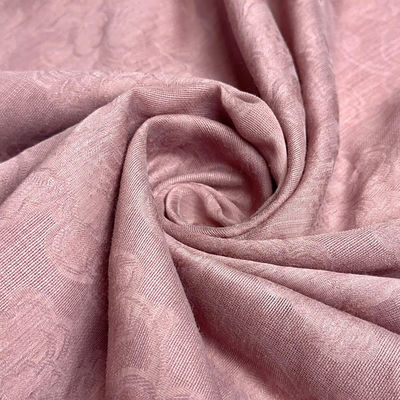 Tissu sur mesure pour les vêtements de cachemire de laine peignée textile polyester acétate satin jacquard