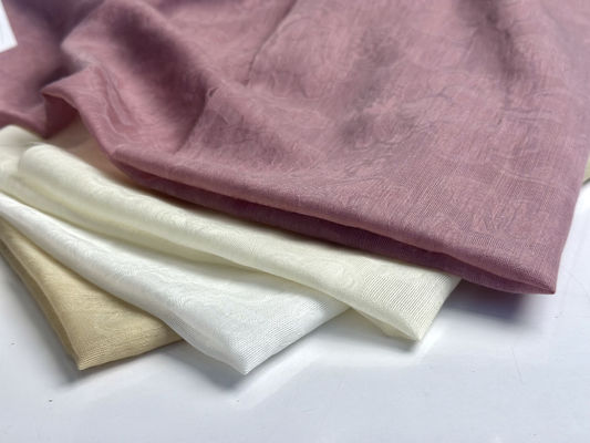 Tissu sur mesure pour les vêtements de cachemire de laine peignée textile polyester acétate satin jacquard