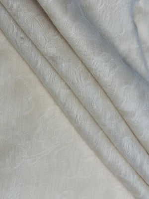 Tissu sur mesure pour les vêtements de cachemire de laine peignée textile polyester acétate satin jacquard