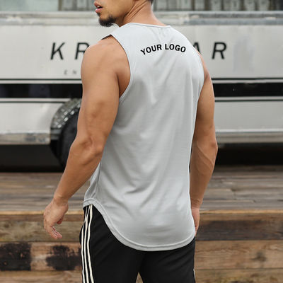 Impression numérique XMAMLON OEM RTS QUICK DRY Gymnase Marathon Veste de course pour le fitness masculin
