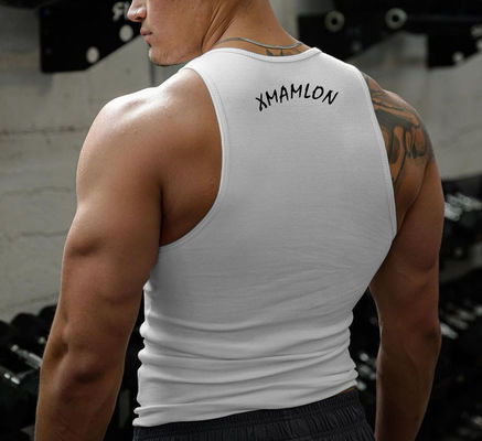 Impression numérique en polyester T-shirts pour hommes pour XMAMLON RTS OEM Custom Fitness Gym Wear