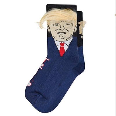 Accessoires pour hommes personnages drôles et fous dessinateur à rayures chaussettes en coton