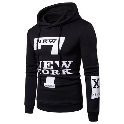 Pull-over à motif solide Sweatshirt de sport Vêtement en laine avec capuchon et ensemble de jogging pour hommes