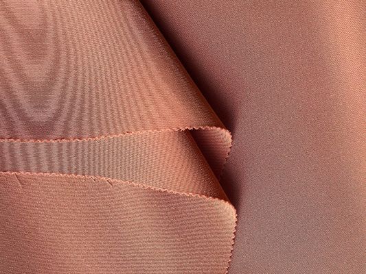 Tissu à étirement lourd 230 g de polyester triacétate spandex imitant l'acétate
