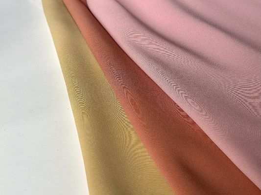 Tissu à étirement lourd 230 g de polyester triacétate spandex imitant l'acétate
