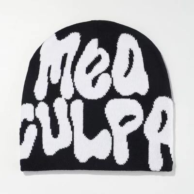 Chapeau à tricoter en extérieur pour adultes, bonnet à tricoter sur mesure, chapeau chaud pour sport avec un tissu commun