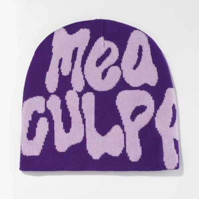 Chapeau à tricoter en extérieur pour adultes, bonnet à tricoter sur mesure, chapeau chaud pour sport avec un tissu commun