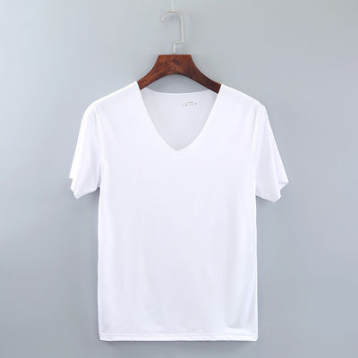 T-shirt masculin de tendance estivale à demi-manche et motif imprimé en style hip hop lâche