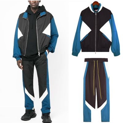 Vêtements de sport pour hommes en polyester respirant et automne