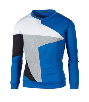 Pull-over à manches longues confortable résistant au vent Pull-over en laine pour la mode décontractée masculine