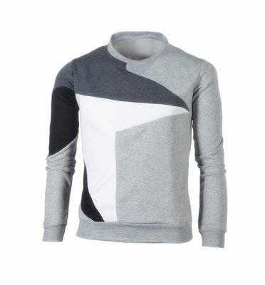 Pull-over à manches longues confortable résistant au vent Pull-over en laine pour la mode décontractée masculine