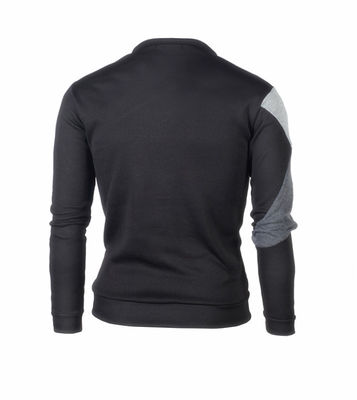 Pull-over à manches longues confortable résistant au vent Pull-over en laine pour la mode décontractée masculine