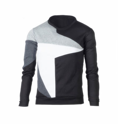 Pull-over à manches longues confortable résistant au vent Pull-over en laine pour la mode décontractée masculine
