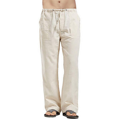 Pantalons de sport pour hommes anti-pilling Pantalons imperméables à l'eau d'automne avec style avant plat