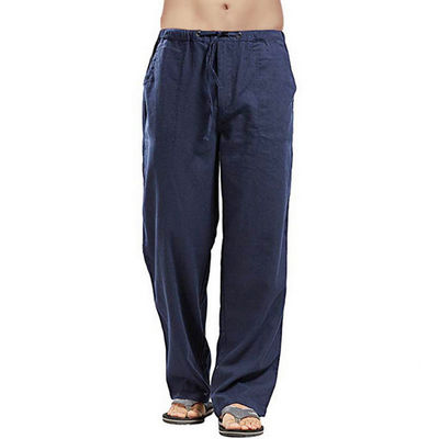 Pantalons de sport pour hommes anti-pilling Pantalons imperméables à l'eau d'automne avec style avant plat