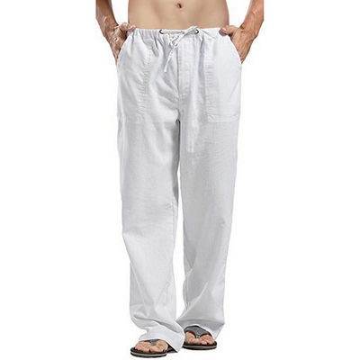 Pantalons de sport pour hommes anti-pilling Pantalons imperméables à l'eau d'automne avec style avant plat