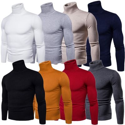 Sweat-shirt élastique beige pour homme sur le col pull-over en laine standard sweat de Noël