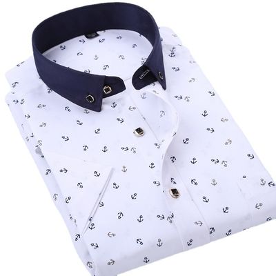 T-shirt à manches courtes en fibre de polyester pour hommes