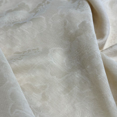 Tissu de laine de jacquard résistant aux taches pour la robe Tissu brodé dimensionnel Largeur 57/58