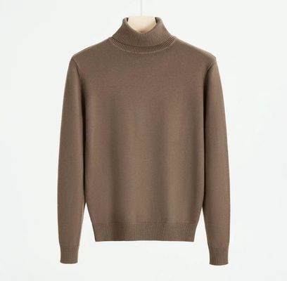 Vêtements à tricot de printemps pull à col haut pour hommes sous-vêtements résistant au vent chemise de fond