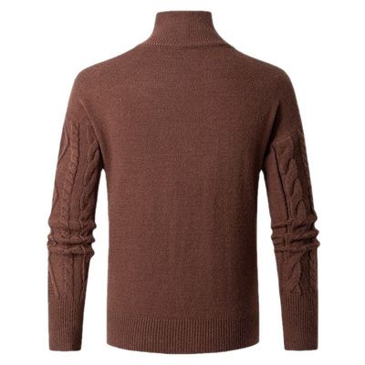 2024 Collier pour hommes pull cardigan pull à col de tortue pull à accrochage pour les jeunes