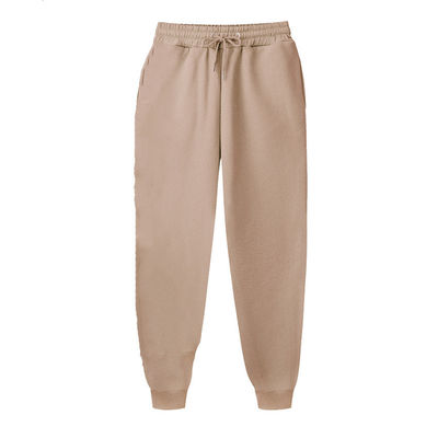 Saison d'hiver personnalisé 220g Couleur solide avec sweatpants en fourrure Sport de loisirs unisexe