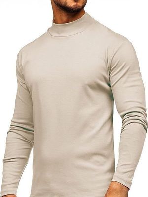 T-shirt à manches longues pour hommes pullover sous-vêtement support 7 jours Temps de livraison de l'ordre d'échantillon