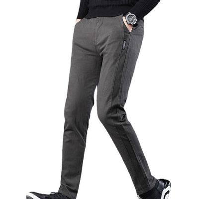 Aucune Méthodes d'impression Pantalon décontracté pour hommes Pantalon élastique en coton pour vêtements pour hommes