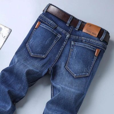 Vêtements de rue pour hommes Jeans avec fermeture à glissière design imprimé à la mouche et poches Artisanat spécial Lavé