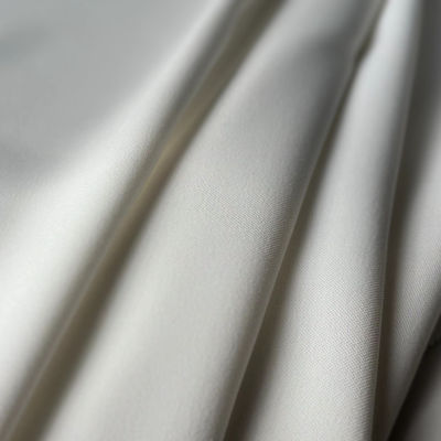 Style SLUB 100% Polyester Antibiose Étirement Matte Tissu de satin à séchage rapide pour les robes