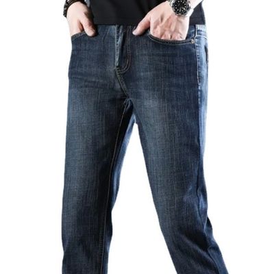 Vêtements de rue pour hommes Jeans avec fermeture à glissière design imprimé à la mouche et poches Artisanat spécial Lavé