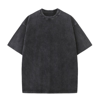 Version lâche 100% coton 230G T-shirt pour hommes surdimensionnés