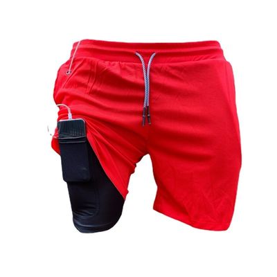 Mélangeur de fibres chimiques Shorts élastiques de taille pour hommes pour séchage rapide et impression sur mesure