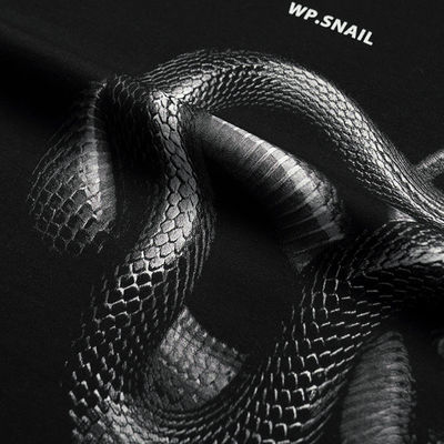 T-shirt en 3D imprimé en forme de serpent pour la mode de rue en différentes tailles