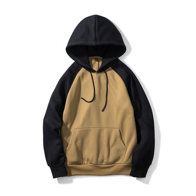 Sweat-shirt à capuche pour homme de taille plus homme de rue d'hiver Vêtement en laine blanche avec imprimé sur mesure