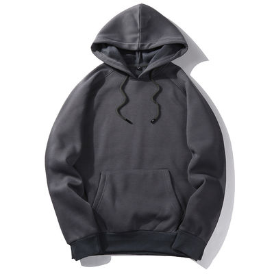Sweat-shirt à capuche pour homme de taille plus homme de rue d'hiver Vêtement en laine blanche avec imprimé sur mesure