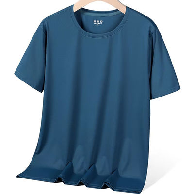 Rapide séchage personnalisé été manches courtes Gym porter des vêtements surdimensionnés pour les T-shirts pour hommes