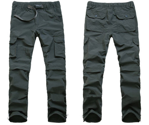Méditerranée XMAMLON RTS Pantalon décollable pour hommes en extérieur