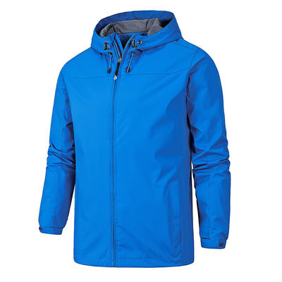 Logo personnalisé Jackets étanches à l'eau et à vent Plus taille Jacket de sport pour hommes XMAMLON