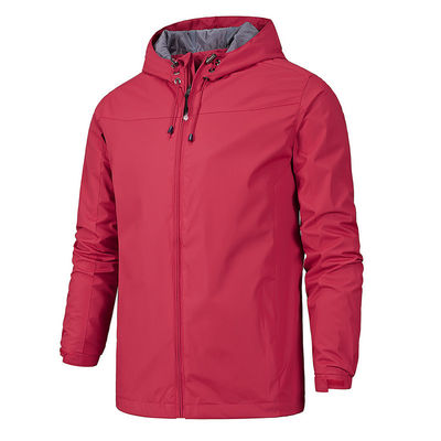 Logo personnalisé Jackets étanches à l'eau et à vent Plus taille Jacket de sport pour hommes XMAMLON