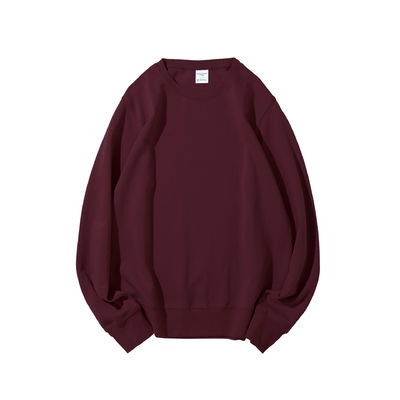 300g personnalisés à double face en tricot à col de l'équipage Sweatshirts avec capuchon pour hommes pour la santé hivernale