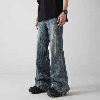 Coupe de chaussures Souffler en douceur Jeans en denim pour hommes Pantalon pour hommes