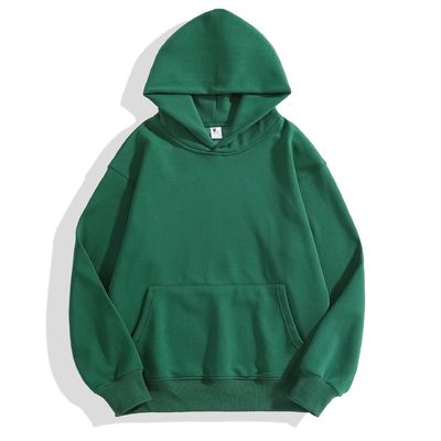 Hoodies d'hiver Homme Hoodie épaisse étroite laine épaisse épaule Hoodie coton XS-4XL 480g