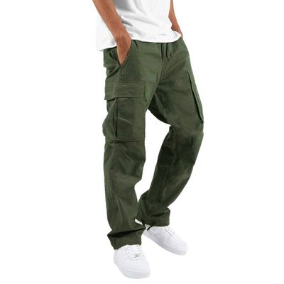 Autres Laver du coton pur Cargo masculin Kurta Pantalons formels pour la randonnée tactique par XMAMLON