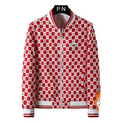 Vêtement pour homme Jacket Slim Vintage Décoration Imprimé Vêtement pour homme Mode Sport décontracté
