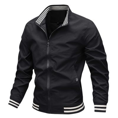 2023 Mens Polyester Coton Padded Coat Bomber Longueur régulière Méthode de tissage tissée