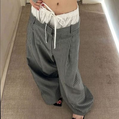 Autres Logo Double taille Costume Pantalon Pour Femmes Ensembles de vêtements pour femmes Sweatpants pantalon